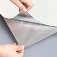 thumbnail image 6 of Dundee Deco Peel and Stick Faux Stone Wallpaper Roll, 24" x 9', Alabaster, 6 of 8