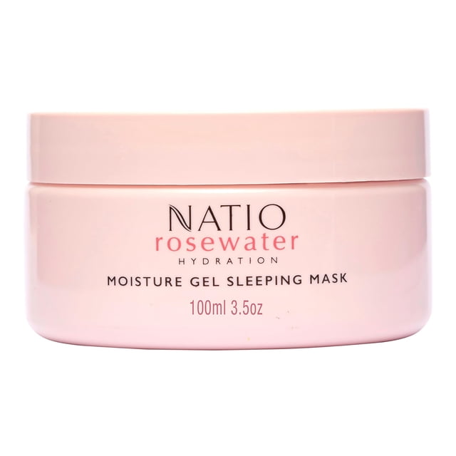 Máscara para dormir Natio Australia Rosewater Hydration 100 ml