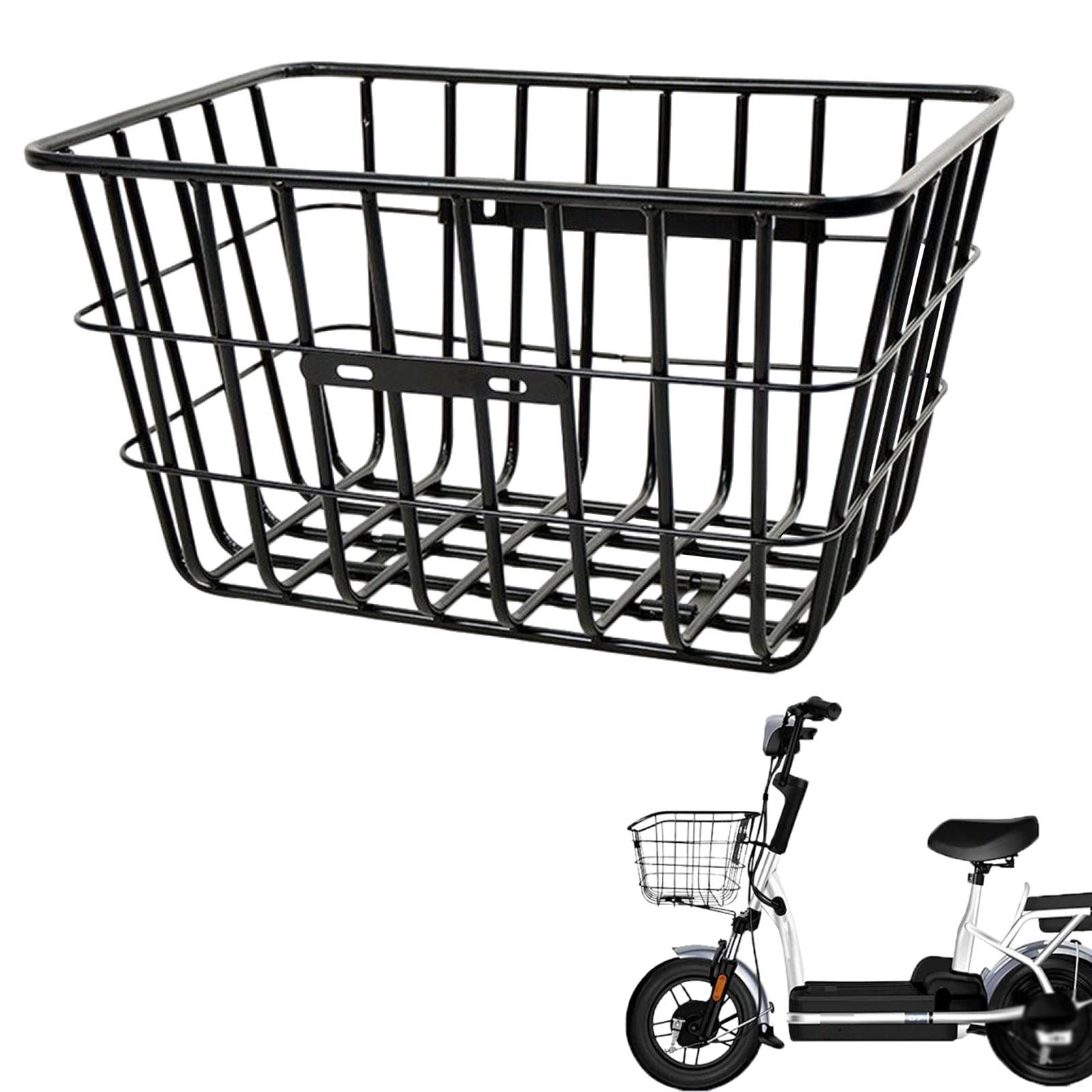 harayaa Bicycle Basket Front Includes Install Hardware Fits Most Bikes Cargo Rack Basket