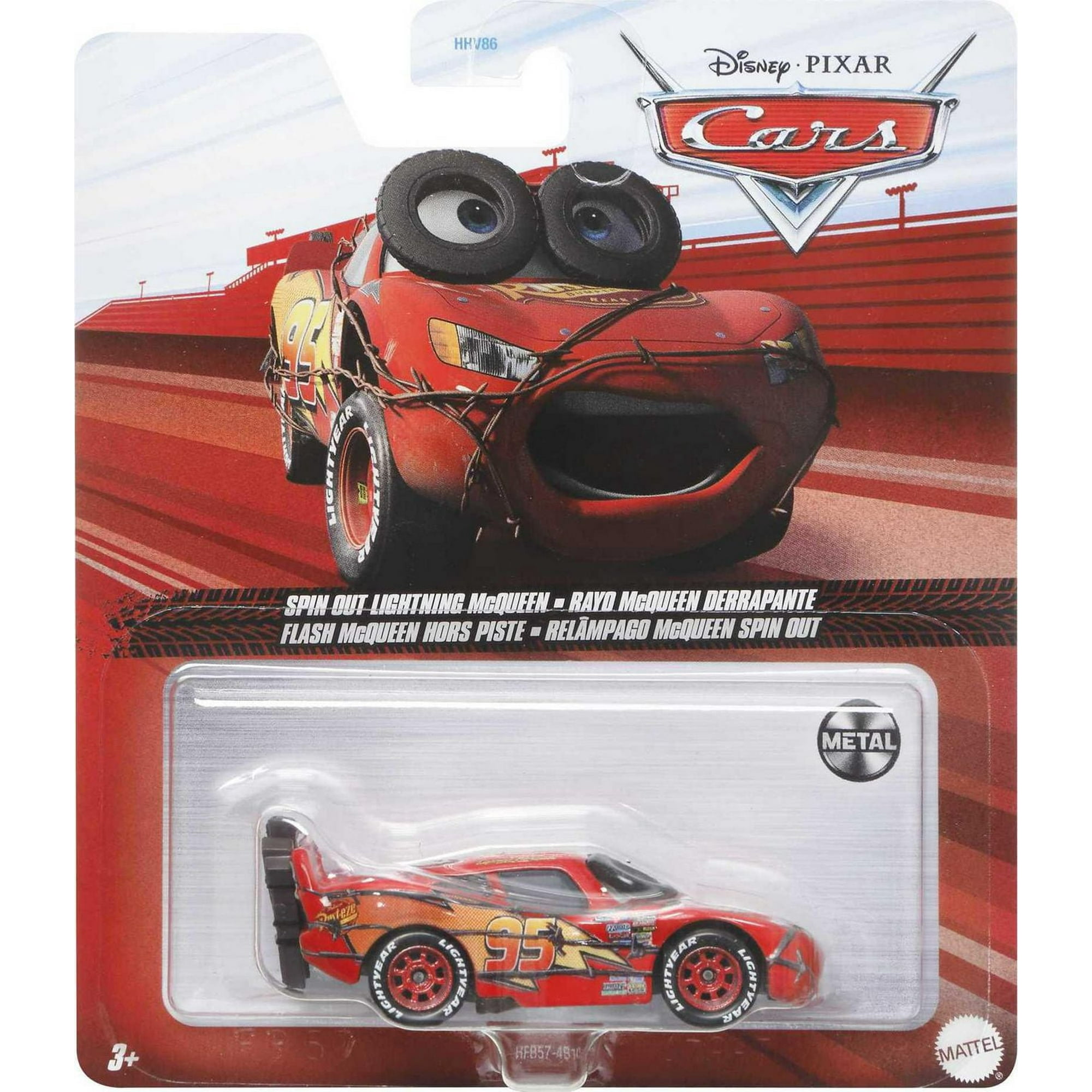 Disney Pixar Cars Spin Out Lightning McQueen Vehicle - Walmart.ca