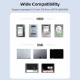 thumbnail image 2 of FlyFlise 2,5 Pouces USB3.0 Disque Dur Externe SATA Hdd / Ssd Boîtier de Transmission à Grande Vitesse Conception Sans Outil, 2 of 8