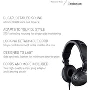 Technics EAH-DJ1200 Professional On-Ear DJ Headphones - Black