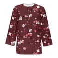 thumbnail image 5 of Cilsoka Western Shirts for Women Plus Size Ladies Tops And Blouses Sleeveless Summer Tank Tops for Women Cropped Short Sleeve Blouses for Women Button Up My Orders Placed, 5 of 6