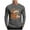 Dark Gray, variant on UVEASISHA Big and Tall Halloween Graphic Tees for Men Novelty Letter Print Long Sleeve T-Shirts Holiday Casual Crewneck Pullover Tops Birthday Gifts Black 5XL