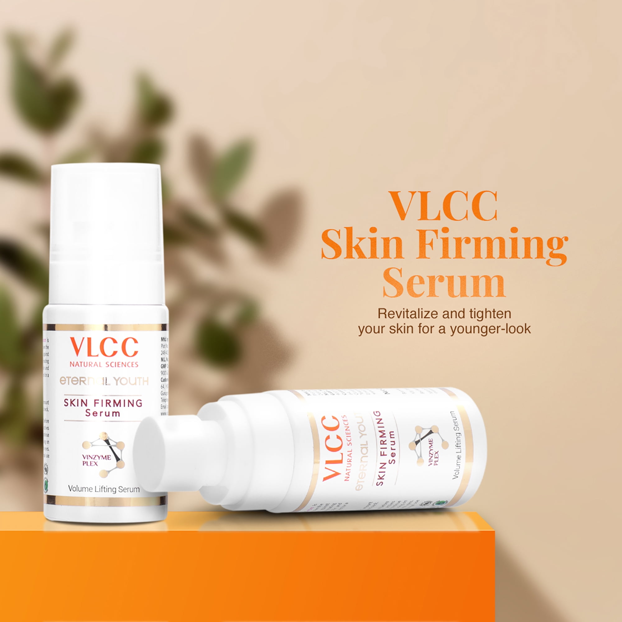 VLCC Eternal Youth Skin Firming Serum, Face Serum, 1.3 oz