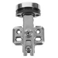 thumbnail image 3 of GOOHOCHY Wardrobe Door Hinges Hinge Plastic Silver for Kitchen Environments 1Set, 3 of 8