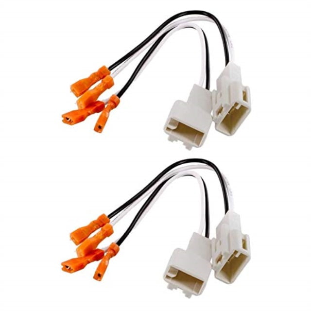 Pair of Speaker Connector Adaptor Lead Cable Plug for MITSUBISHI for sale online 