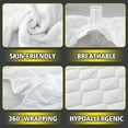 thumbnail image 6 of AGALI Waterproof Cooling Mattress Protector, Queen Size Bed Cover with 3D Air Fabric, Fits 6''-18'' Deep Pocket, 6 of 6