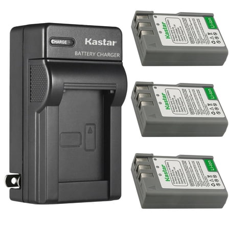 Kastar 3-Pack Battery and AC Wall Charger Replacement for Nikon EN-EL9 EN-EL9a EN-EL9e Battery Nikon MH-23 Charger Nikon Battery Grip BG-2A for Nikon D40/D40x/D60/D3000/D5000 DSLR Camera