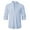 Light Blue (New Upgrade), variant on Men's Linen Long Sleeve Shirts Vintage V-Neck Lace Up Shirt Solid Color Holiday Party Tee Casual Pullover Tops Light Blue XL