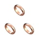 thumbnail image 1 of Anillo de Aleación Minnieouse para Mujeres y Hombres Oro Rosa Estilo Moderno Tamaño 10, 1 of 6