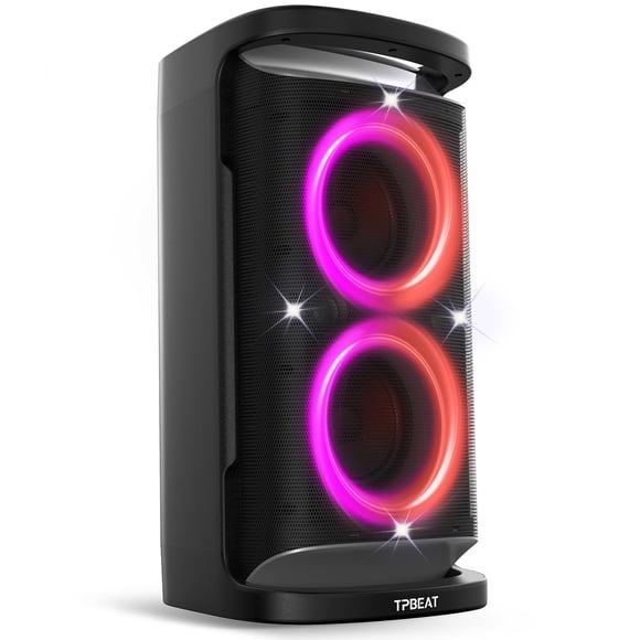 Altavoz Bluetooth portátil QxbJoy de 160 W con batería de subwoofer de 15 horas