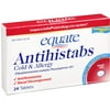 Equate: Cold & Allergy Chlorpheniramine Maleate, Phenylephrine Hcl Antihistabs, 24 ct