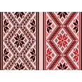 thumbnail image 1 of Ahgly Company Machine Washable Indoor Rectangle Transitional Saffron Red Area Rugs, 5' x 7', 1 of 7