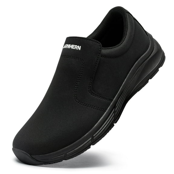 Larnmern Men Work Shoes Non Slip Waterproof Kitchen Chef Food Service Shoe Restaurant Hospital