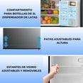 thumbnail image 3 of Frigobar Refrigerador Arctic King Freezer Acero 3.2 Ft, 3 of 4