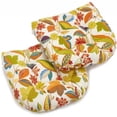 thumbnail image 1 of Coussin de Chaise de Salle à Manger Extérieur en Polyester Filé Tufté en Forme de U de 19 Pouces (Ensemble de 2) - Skyworks Multi, 1 of 1