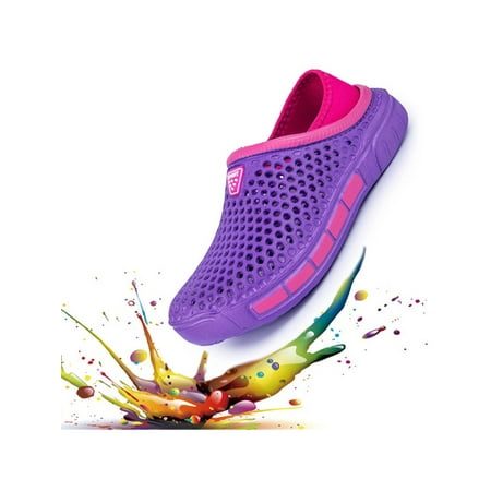 

UKAP Summer Men s Women s Breathable Hollow Out Garden Slippers Sandals Mules Clogs Beach Shoes Outdoor
