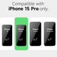 CACOCOSilicone Case For Iphone 15 Pro, Ultra Thin Slim Minimalist Soft Rubber Gel Matte Phone