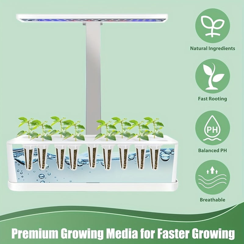 67pcs Seed Pod Kit for Aerogarden, Hydroponics Accessories for System Compatible with Hydroponics Supplies from All Brands, 12 G