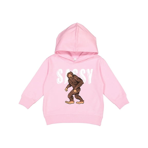 Inktastic Bigfoot Sassy Happy Sasquatch Toddler Hoodie