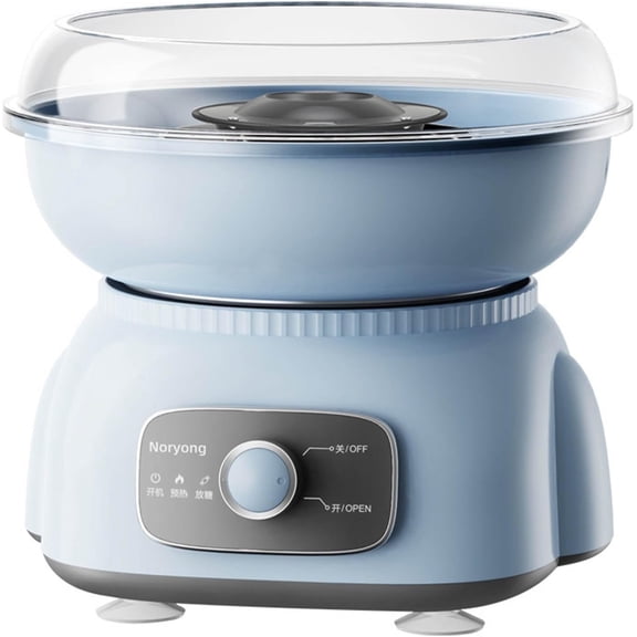 Wiher Portable Maker Machine for Home Use, ABS Fast Melting Friendly Candy Floss Machine for Parties, Family Fun (Blue)