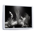 thumbnail image 2 of Designart "Monochrome Subaquatic Tranquility I" Coastal Coral Under Water Floater Framed Wall Art Prints, 2 of 5