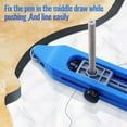 thumbnail image 3 of Profile Scribing Ruler Woodworking Carpenter Manual Contouring Measuring Scribe Gauge Irregular Tile Ply Edge Meter Tool Without Pencil, 3 of 10