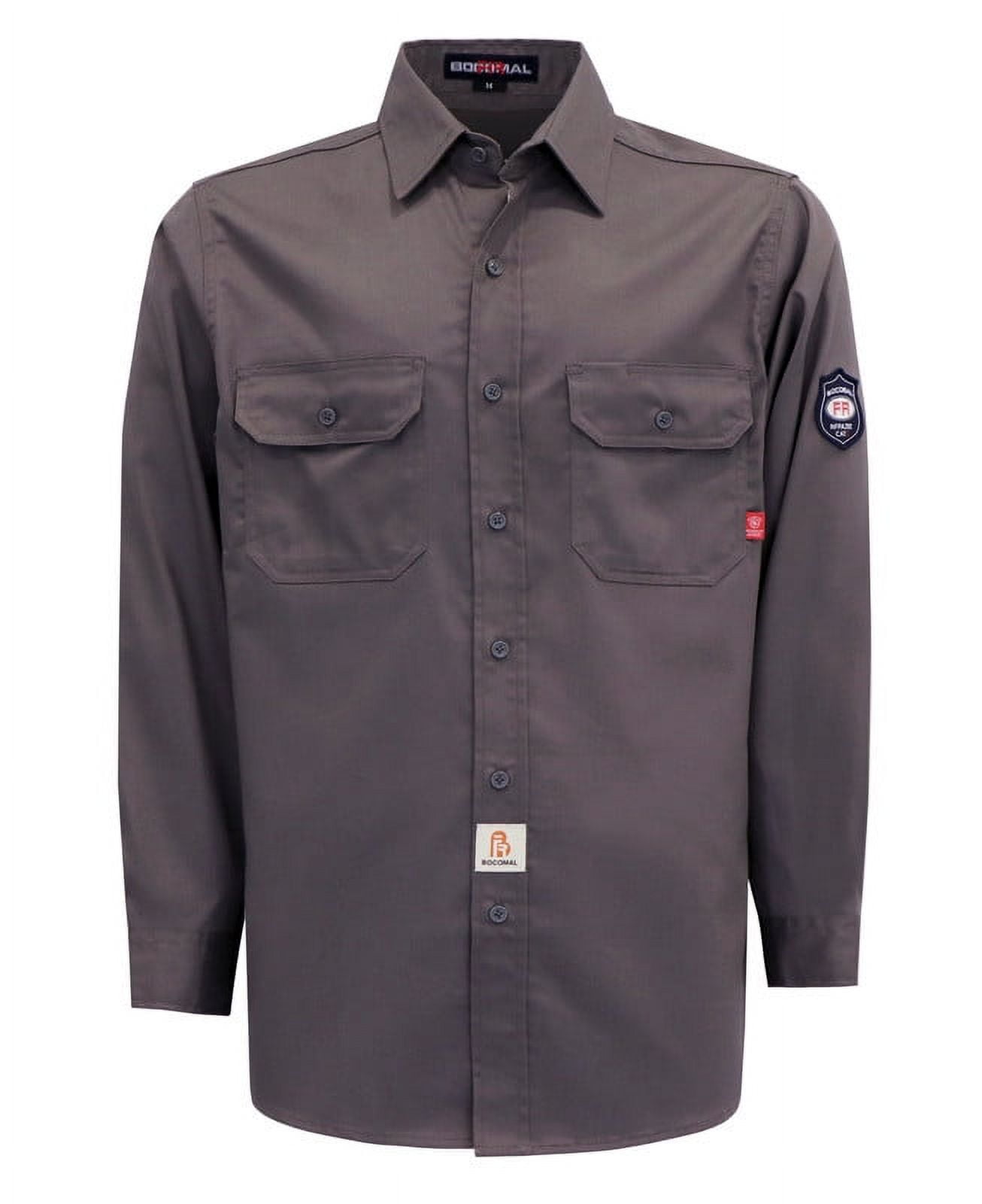 First Class 100% Polyester Long Sleeve Zippered Uniform Shirt
