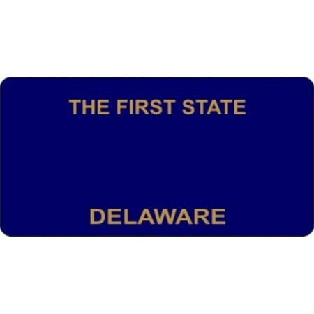 Delaware Today Online - Design It Yourself Delaware Bicycle Plate #2. Free Personalization on Plate