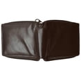 thumbnail image 6 of Zippered Bifold Men's Wallet Deluxe Credit Card Flip Genuine Lamb Leather P 1256, 6 of 6