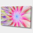 thumbnail image 2 of Danse des Fleurs Exotiques Roses - Impression sur Toile Florale, 2 of 3