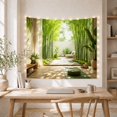 thumbnail image 5 of Garden Viewed Shaded with Interior Patio Path Made, Mystical Fantasy for Space Lovers, Galaxy Room Decor, Mother'S Day Gift, Tapestry Wall Hanging for Bedroom and Dorm, 5 of 7