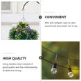 thumbnail image 2 of BESTOYARD 10Pcs Swivel Snap Hook Stainless Steel Silver Clips for Hanging, 2 of 8