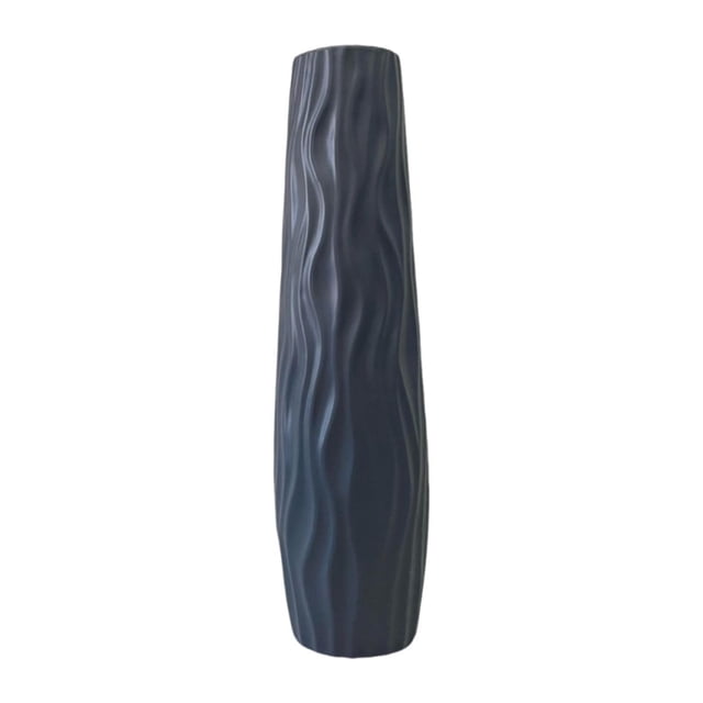 Jarrón de piso alto, florero, elegante, moderno, rústico, minimalista, regalo, decoración del hogar para Gris