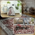 thumbnail image 7 of Wellber Soft Rugs Retro Area Rug Vintage Carpet for Living Room Bedroom Office Home Decor,5'x8',Red, 7 of 7
