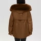 thumbnail image 3 of Puntoco Abrigo Otoño Moda Mujer Casual Cómodo Manga Larga Con Capucha Bolsillo Cordón Parkas Liquidación Puntoco Puntoco-1, 3 of 6