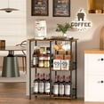 thumbnail image 7 of Farmhouse Corner Coffee Bar Cabinet Station,,Rustic Brown, 7 of 7