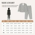 thumbnail image 4 of Daiia Dice Cubes for Women's Long-Sleeved Pajama Set – Soft & Comfortable Sleepwear Button-Up Pajamas Cozy Lounge Wear-XX-Large, 4 of 7