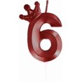 thumbnail image 1 of Valentine Fondant Embosser Designed Happy Birthday Candles Anniversaries Red (RD7, One Size), 1 of 7