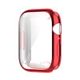 thumbnail image 2 of Funda protectora de reloj inteligente Funda de revestimiento de TPU para Apple Watch 7 (Rojo), 2 of 8