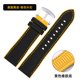thumbnail image 3 of Correa de reloj de silicona suave para hombre, correa de reloj de nailon y caucho fluorado de 20, 22, 23 y 24 mm para Tudor, Breitling, Citizen, Tissot, 3 of 5