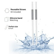 Martini Glasses Plastic, Double Wall Insulated Gel Chiller, 9 oz Capacity Freeze Glasses