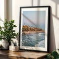 thumbnail image 4 of San Clemente Shore 03 - San Clemente California Photography Black Framed Wall Art Print 20 x 30 inches, 4 of 8