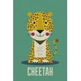 thumbnail image 2 of Williams, Gary 17x24 White Modern Wood Framed Museum Art Print Titled - Cheetah Kids Nursery, 2 of 4