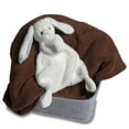 thumbnail image 2 of Mary Meyer - Baby, Infant, Toddler - Silky White Bunny Lovey - Security Blanket - Machine Washable - 13", 2 of 5