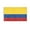 Colombia 3x5 ft Polyester Flag, variant on AGAS Colombia Flag - 3x5 ft - Polyester - Stitched Edges - Polyester Header Metal Grommets - CO National Flag - Colombian Flag El Tricolor Nacional.