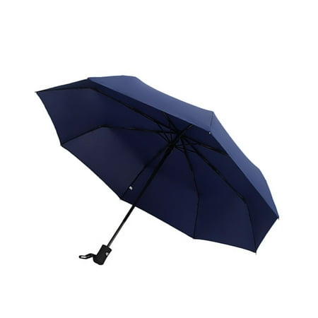 Women Men UPF UV Protection Travel Umbrella Light Weight Pocket Three Fold Sun Rain