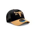 thumbnail image 1 of Knite Gorra Trucker de Hombre Negra Bordado Toro Oro Western Spirit, 1 of 5
