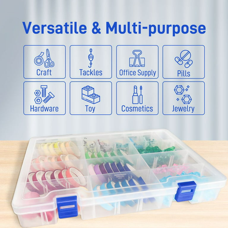Small Tackle Box Organizer Portable Tackle Box With Removable Compartments  Mini Tackle Box With Different Compartments For Hook - AliExpress